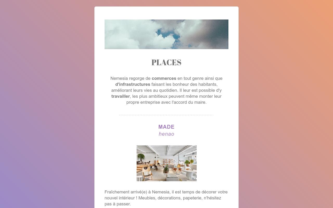Carrd profile picture for @places